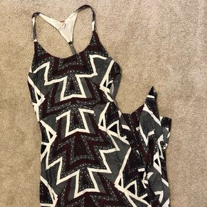 Free People Geometric Maxi Dress